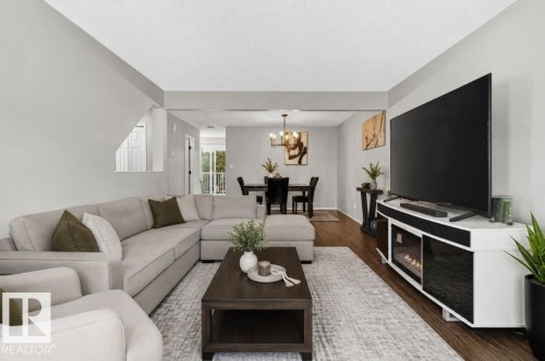 15174 22 Street Nw, Edmonton, AB - Indoor Photo Showing Living Room