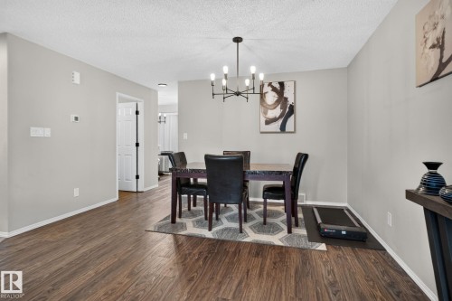 15174 22 Street Nw, Edmonton, AB - Indoor Photo Showing Dining Room