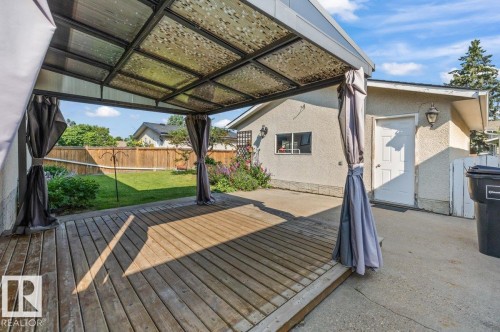 6708 31 Avenue Nw, Edmonton, AB - Outdoor With Deck Patio Veranda With Exterior