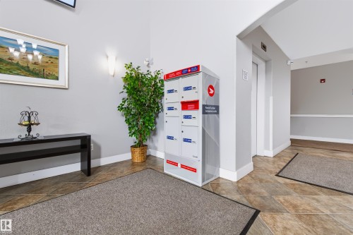 Parcel locker system, wall-mounted lighting, and an elevator access - #155 2096 Blackmud Creek Dr Sw, Edmonton, AB 