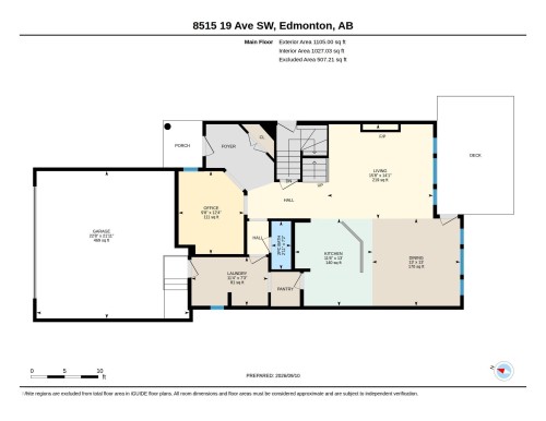 Floor plan - 8515 19 Avenue Sw, Edmonton, AB 