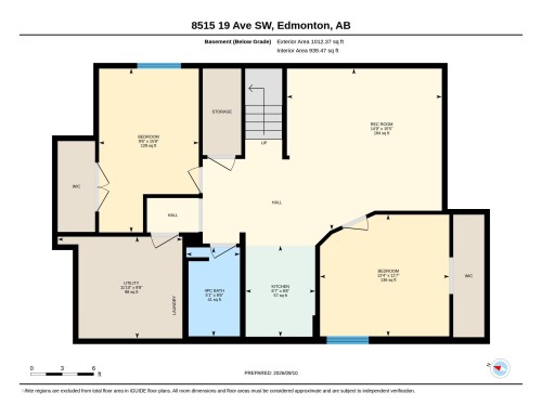 Floor plan - 8515 19 Avenue Sw, Edmonton, AB 