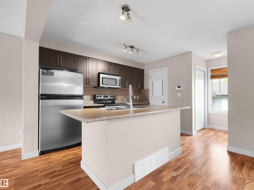 2512 Anderson Way Sw, Edmonton, AB - Indoor Photo Showing Kitchen With Stainless Steel Kitchen With Double Sink