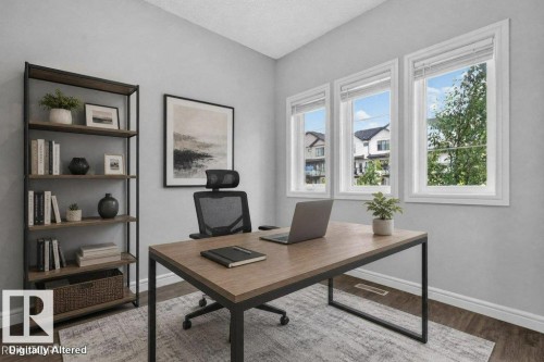 1064 Cy Becker Road Nw, Edmonton, AB - Indoor Photo Showing Office