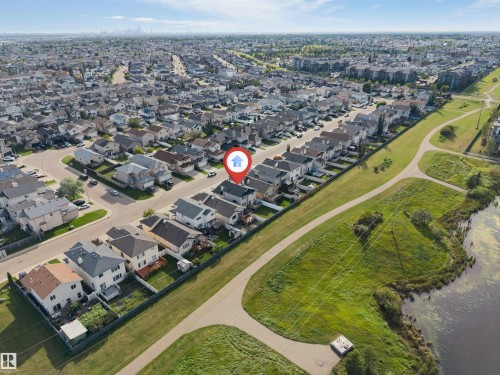 Residential neighborhood with extensive green spaces and paved pathways - 4510 164A Ave Nw, Edmonton, AB 