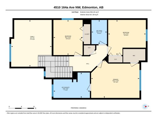 Floor plan - 4510 164A Ave Nw, Edmonton, AB 