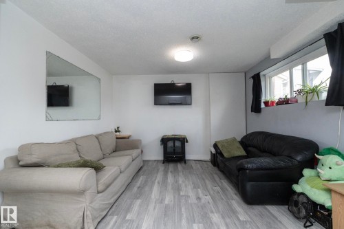 4617 35 Avenue Nw, Edmonton, AB - Indoor Photo Showing Living Room