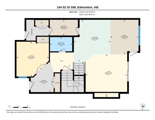 Floor plan - 144 52 Street Sw, Edmonton, AB 