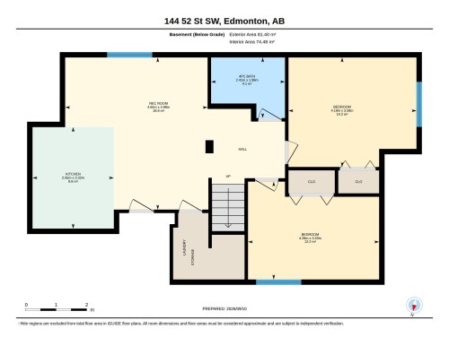 Floor plan - 144 52 Street Sw, Edmonton, AB 