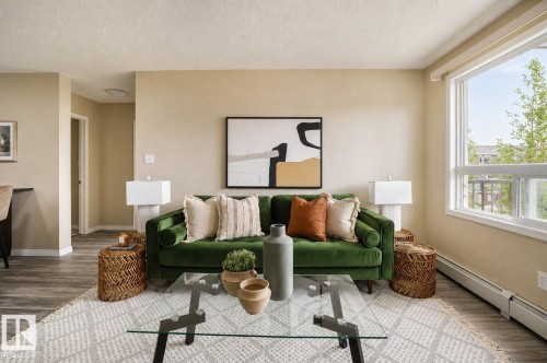 #3303 9351 Simpson Dr Nw Nw, Edmonton, AB - Indoor Photo Showing Living Room