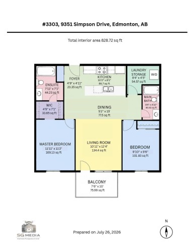 #3303 9351 Simpson Dr Nw Nw, Edmonton, AB - Other