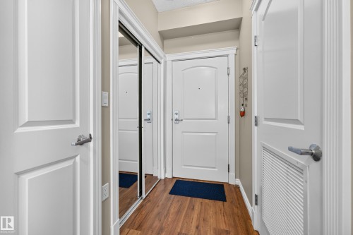 Wood-finish flooring - #420 9820 165 St Nw, Edmonton, AB 