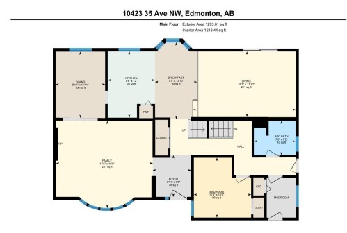 Floor plan - 10423 35 Avenue Nw, Edmonton, AB 
