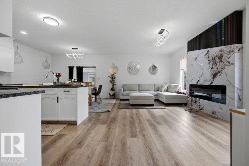 13703 166 Avenue Nw, Edmonton, AB - Indoor With Fireplace