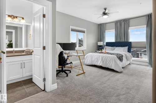 3rd bedroom with ensuite - 94 Westlin Drive, Leduc, AB 
