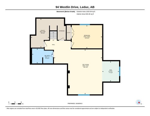 Floor plan - 94 Westlin Drive, Leduc, AB 