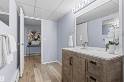 Updated main floor bathroom - 