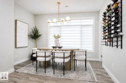 #82 50 Ebony Bv, Sherwood Park, AB - Indoor Photo Showing Dining Room