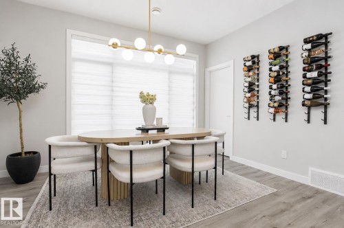 #82 50 Ebony Bv, Sherwood Park, AB - Indoor Photo Showing Dining Room