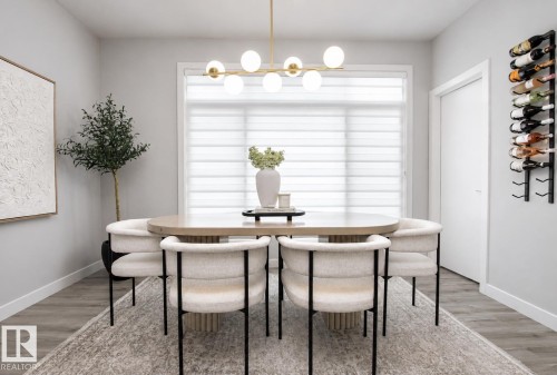 #82 50 Ebony Bv, Sherwood Park, AB - Indoor Photo Showing Dining Room