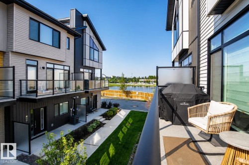 #82 50 Ebony Bv, Sherwood Park, AB - Outdoor With Balcony With Exterior