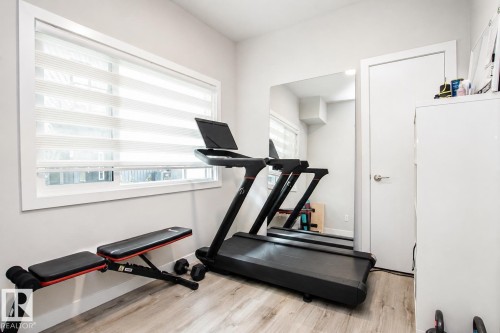 #82 50 Ebony Bv, Sherwood Park, AB - Indoor Photo Showing Gym Room