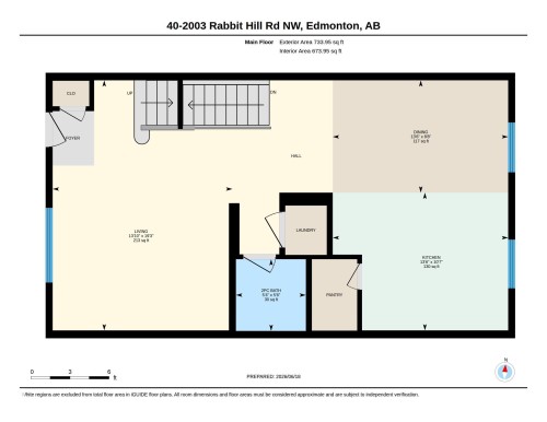 Floor plan - #40 2003 Rabbit Hill Rd Nw, Edmonton, AB 