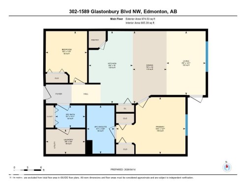 #302 1589 Glastonbury Bv Nw, Edmonton, AB 