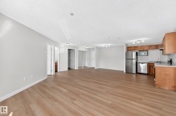 Wood-finish flooring, light gray wall paint, and white trim - 