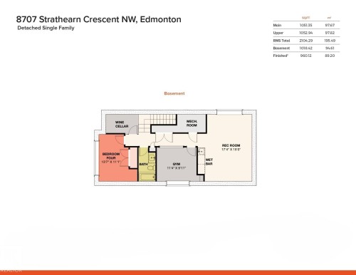 8707 Strathearn Crescent Nw, Edmonton, AB 