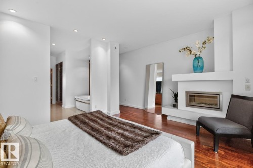 Hardwood-style flooring throughout - 14A Birch Drive, St. Albert, AB 