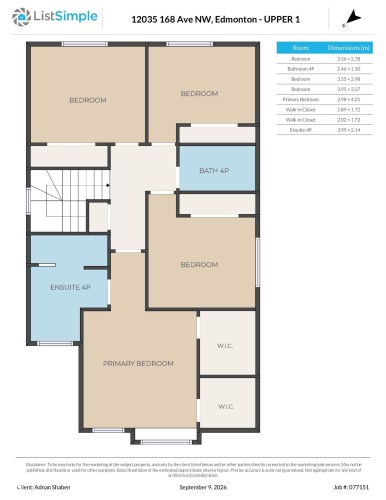 Floor plan - 12035 168 Avenue Nw, Edmonton, AB 