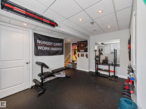 #44 12050 17 Av Sw, Edmonton, AB - Indoor Photo Showing Gym Room