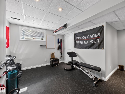 #44 12050 17 Av Sw, Edmonton, AB - Indoor Photo Showing Gym Room