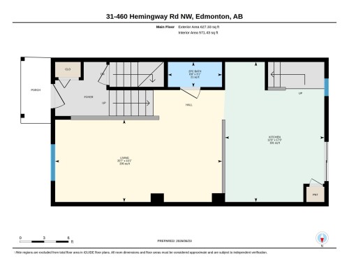 Floor plan - #31 460 Hemingway Rd Nw, Edmonton, AB 