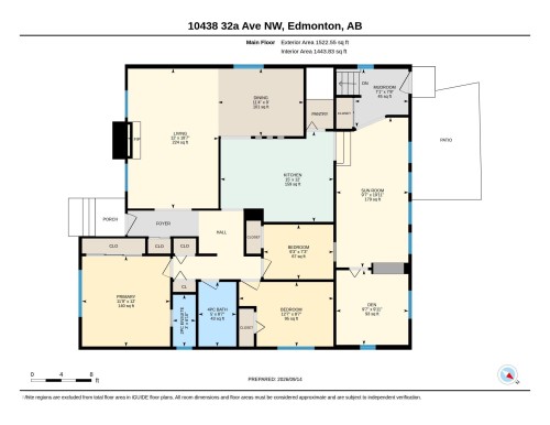 Floor plan - 10438 32A Avenue Nw, Edmonton, AB 