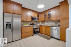 Picture is enhanced, showing a fridge. - 