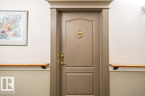 Entry door to the suite. - #203 8912 156 St Nw, Edmonton, AB 