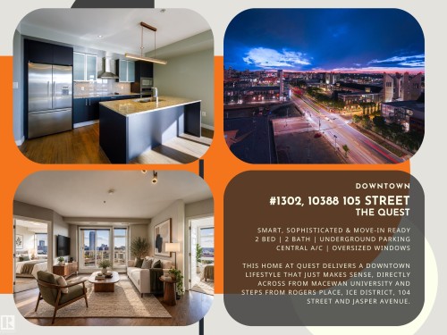 #1302 10388 105 St Nw, Edmonton, AB 