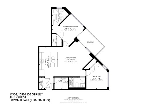 #1302 10388 105 St Nw, Edmonton, AB 