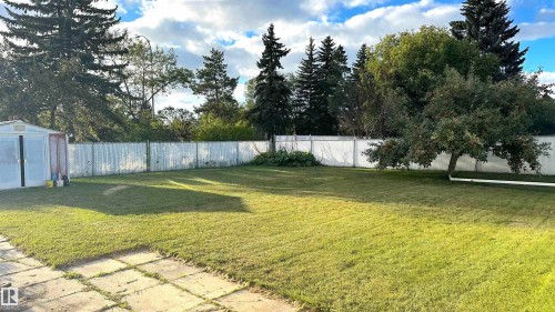 With maintenance free chain link fencing and access to the walking trail. - 4128 110 Street Nw, Edmonton, AB 