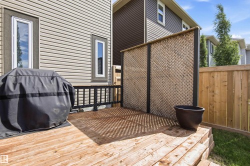 16412 12 Avenue Sw, Edmonton, AB - Outdoor With Deck Patio Veranda With Exterior