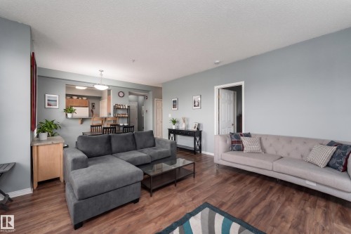 #301 8108 109 St Nw, Edmonton, AB - Indoor Photo Showing Living Room