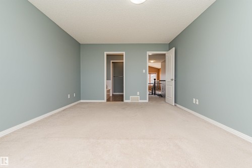 Neutral tone carpet flooring - 1254 Mcallister Way Sw, Edmonton, AB 