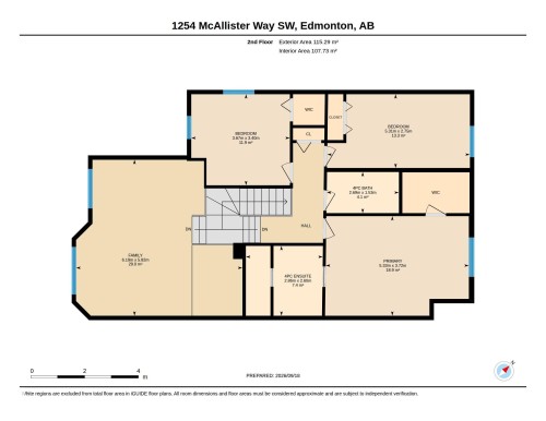 Floor plan - 1254 Mcallister Way Sw, Edmonton, AB 