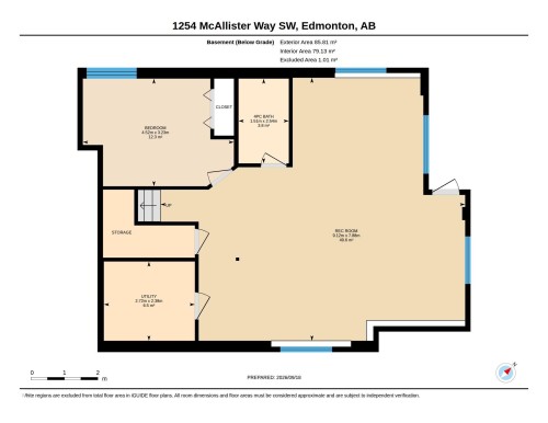 Floor plan - 1254 Mcallister Way Sw, Edmonton, AB 