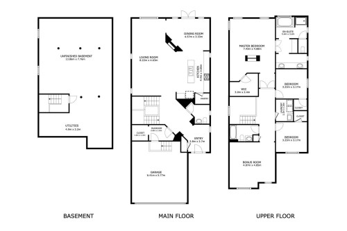 Floor plan - 886 Armitage Wynd Sw, Edmonton, AB 