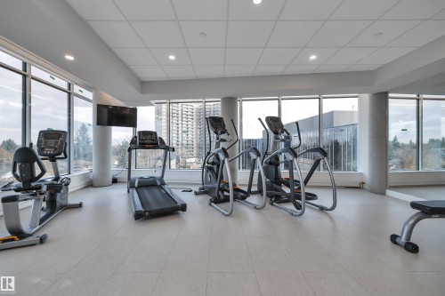 #1304 14105 West Block Dr Nw, Edmonton, AB - Indoor Photo Showing Gym Room