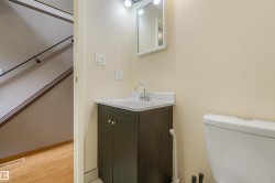 Half Bath located on the Main Floor. - 