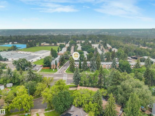 Aerial image showing the community and location of the home. - 267 Ridgewood Terrace, St. Albert, AB - Outdoor With View